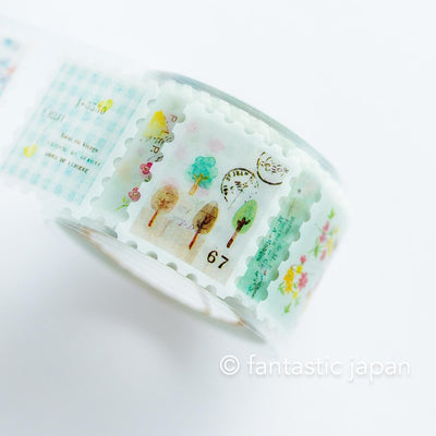 YOHAKU clear roll sticker -letters-