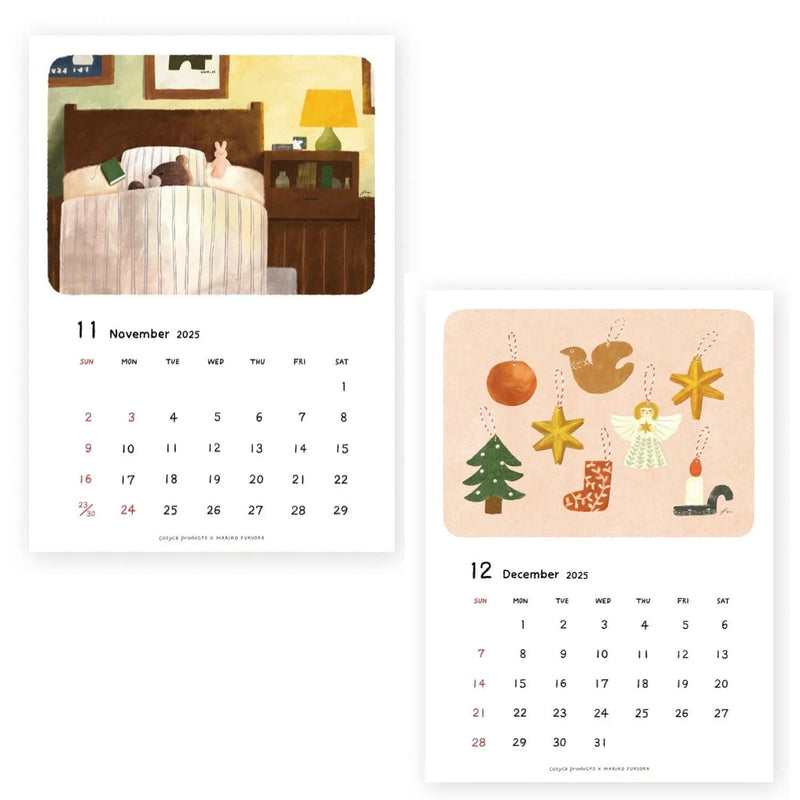 Mariko Fukuoka 2025 CALENDAR / cozyca product