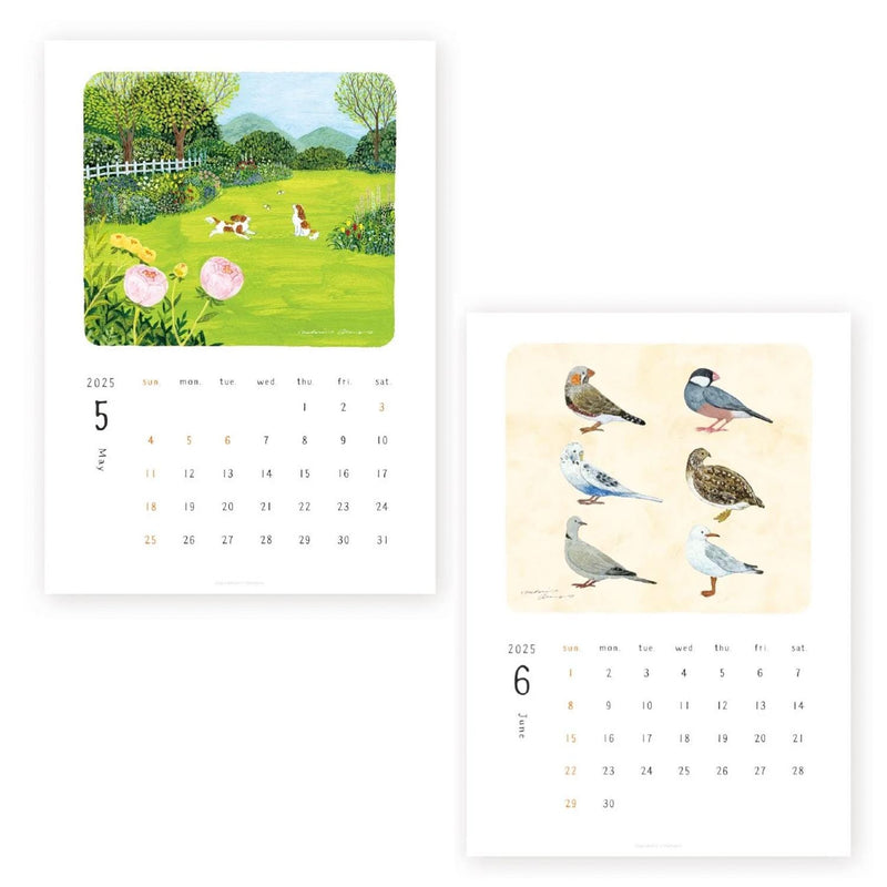 Asano Midori 2025 CALENDAR / cozyca product