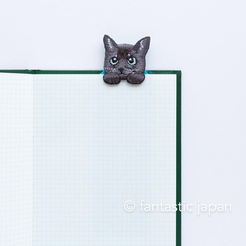 Cat bookmarker / black cat