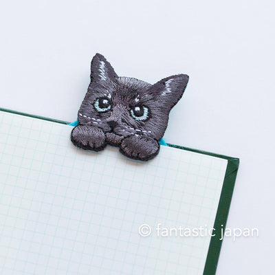 Cat bookmarker / black cat