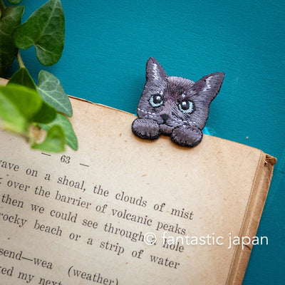 Cat bookmarker / black cat