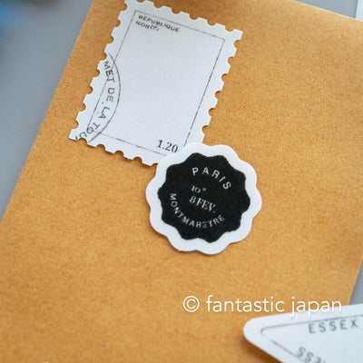 Hütte paper works / flake sticker -Postmark-