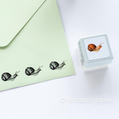 Photograph stamp -snail-