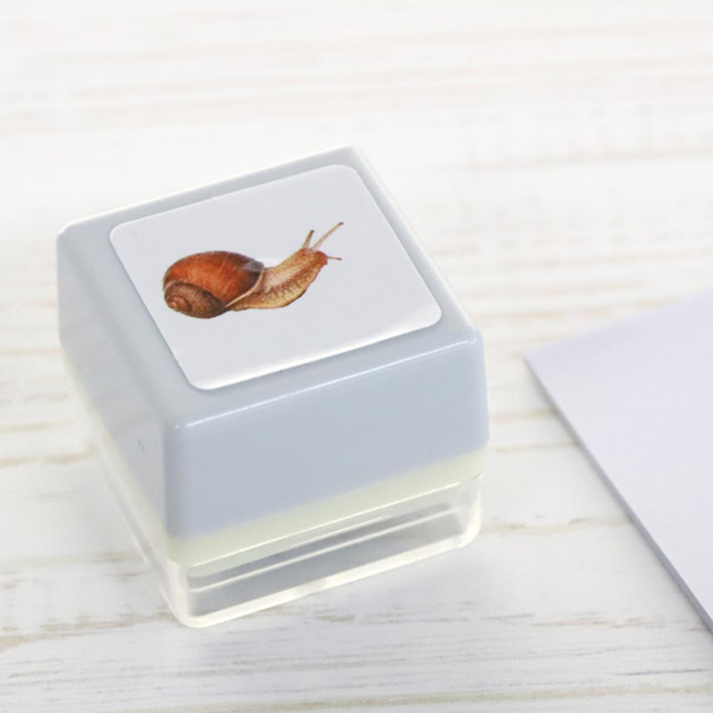 Photograph stamp -snail-