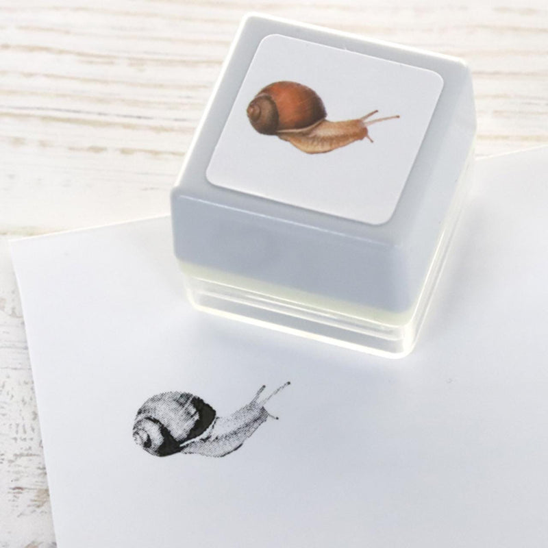 Photograph stamp -snail-