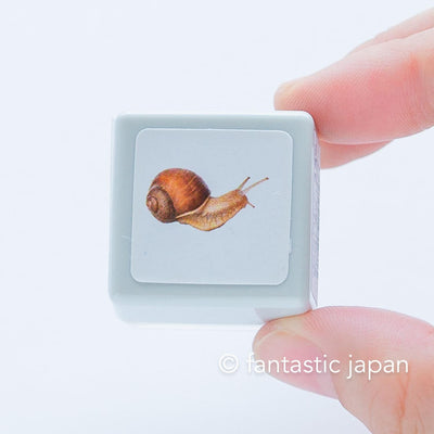 Photograph stamp -snail-