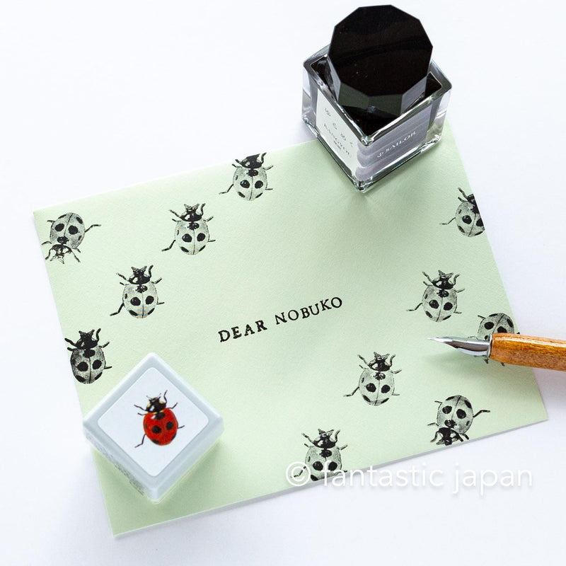 Photograph stamp -ladybug-