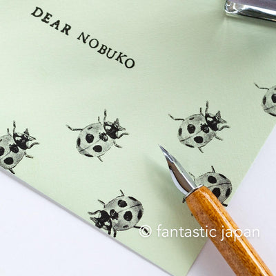 Photograph stamp -ladybug-