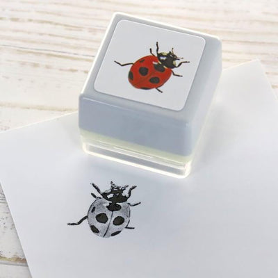 Photograph stamp -ladybug-