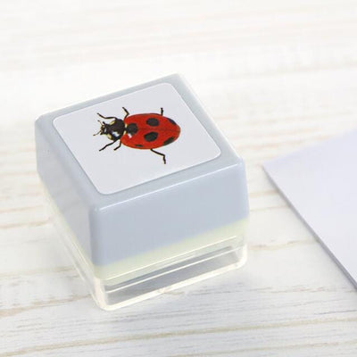 Photograph stamp -ladybug-