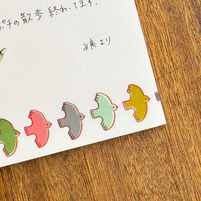 mizushima memo pad -bird-