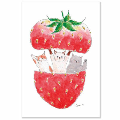 tocoro comugi post card -hello from strawberry -