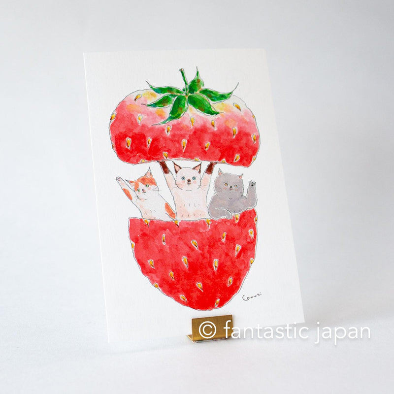 tocoro comugi post card -hello from strawberry -