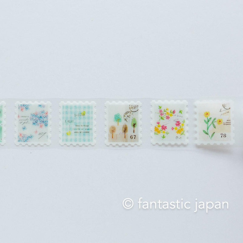 YOHAKU clear roll sticker -letters-