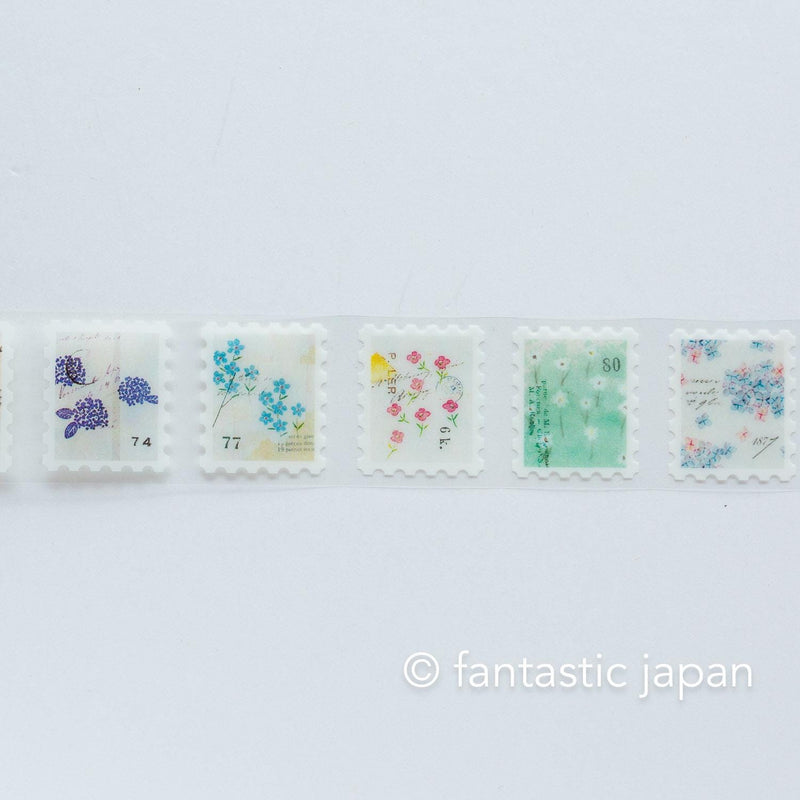 YOHAKU clear roll sticker -letters-