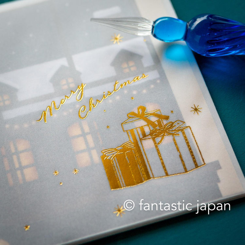 Translucent Christmas Letter set -Holy gift-