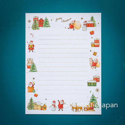 Christmas Polite Letter set -holiday town-