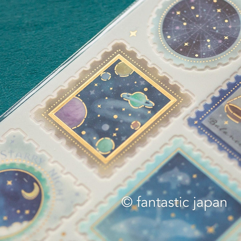 CADRE sticker -astronomy in the frame- / kamio Japan