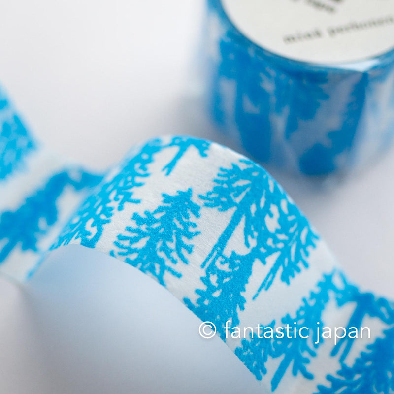 mt washi tape / Mina Perhonen flocky -metsa-