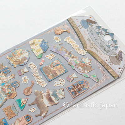 Monogatari sticker -Town Musicians of Bremen- / kamio Japan