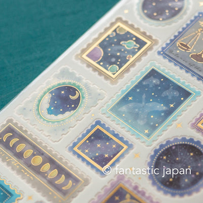 CADRE sticker -astronomy in the frame- / kamio Japan