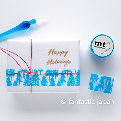 mt washi tape / Mina Perhonen flocky -metsa-