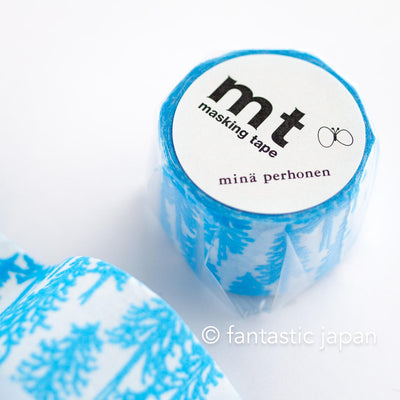 mt washi tape / Mina Perhonen flocky -metsa-