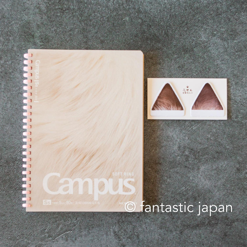 KOKUYO  / Limited Campus paw soft ring cat notebook -ragdoll-