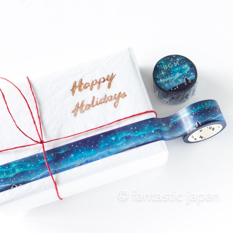 Christmas limited Masking Tape -aurora-