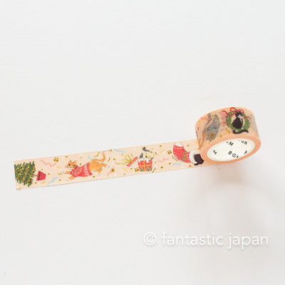 Christmas limited Masking Tape -cats holiday party-