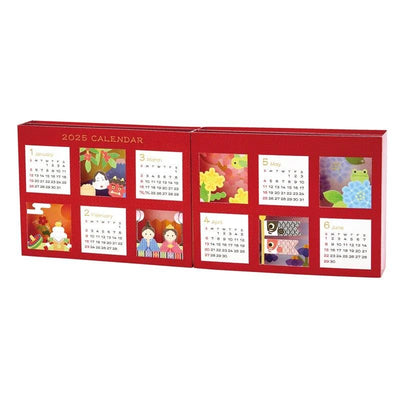 Greeting card - Japanese style shelf calendar -