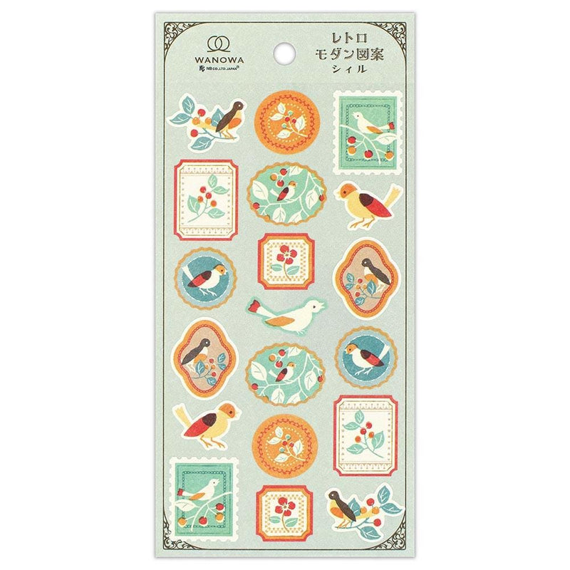 Washi Sticker / WANOWA -little bird and fruits-