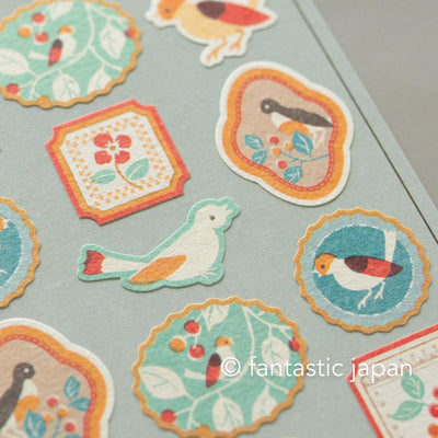 Washi Sticker / WANOWA -little bird and fruits-