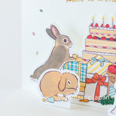 Schinako Moriyama greeting card -On your birthday-