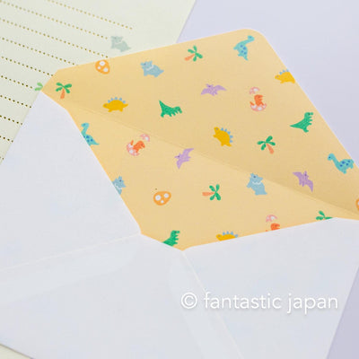 EL COMMUN  Letter set / papoter -dinosaur-