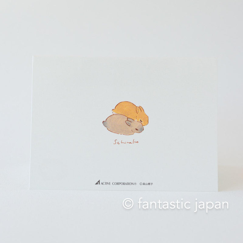 Schinako Moriyama greeting card -Just for you-