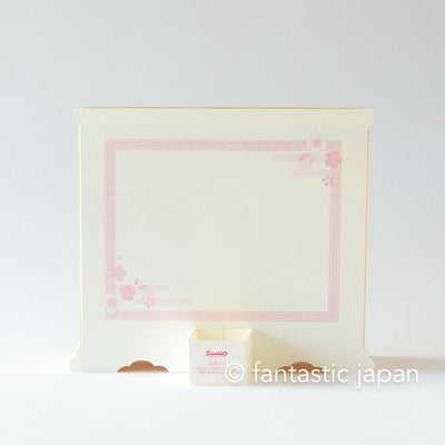 Pop-up Greeting card -Hina dolls in the case-