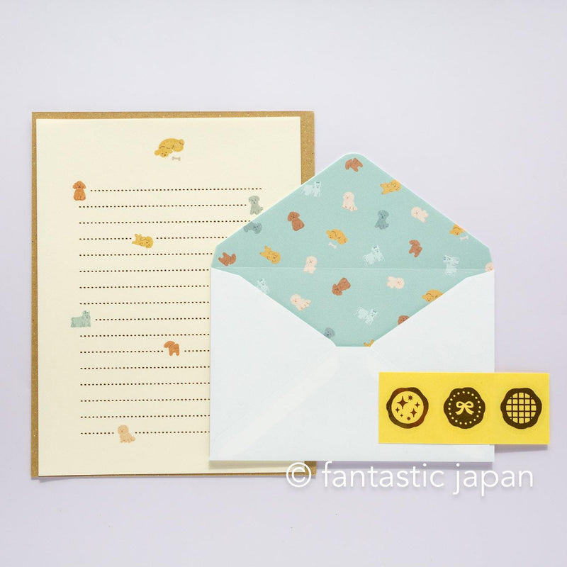 EL COMMUN  Letter set / papoter -dog-