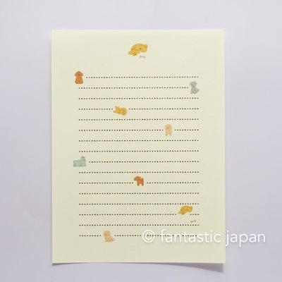 EL COMMUN  Letter set / papoter -dog-