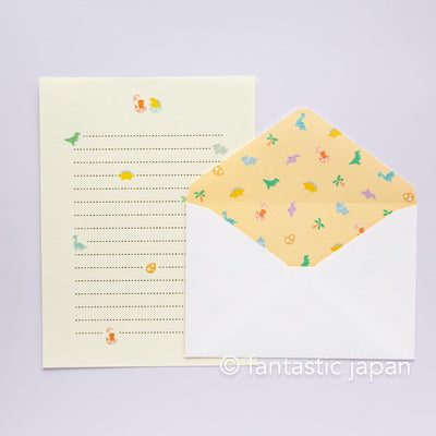 EL COMMUN  Letter set / papoter -dinosaur-