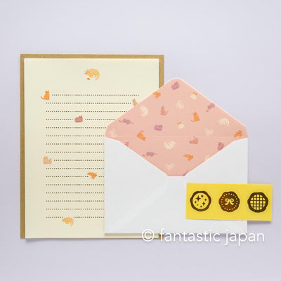 EL COMMUN  Letter set / papoter -cat-