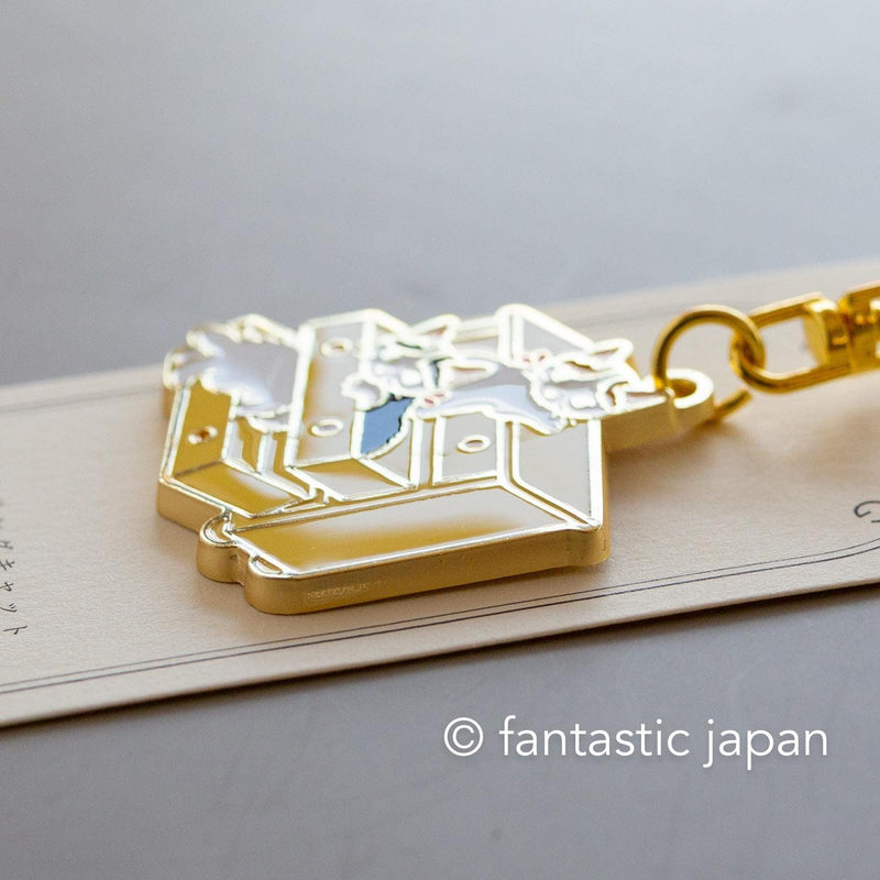 Pottering cat metal Key chain -drawer-
