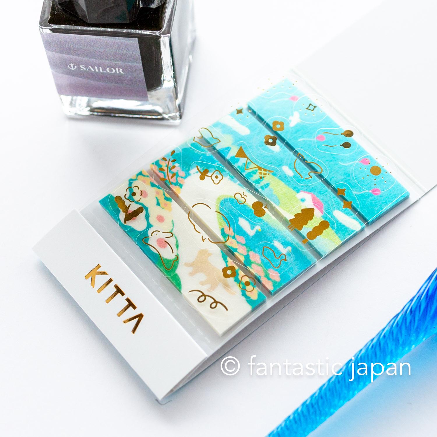 KITTA gold foil Pre-Cut washi Tape / KITC001 -hill- – Fantastic Japan