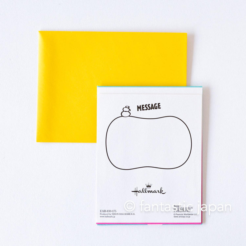 Hallmark / PEANUTS Pop-up birthday card -Surprise-