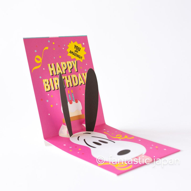 Hallmark / PEANUTS Pop-up birthday card -Surprise-
