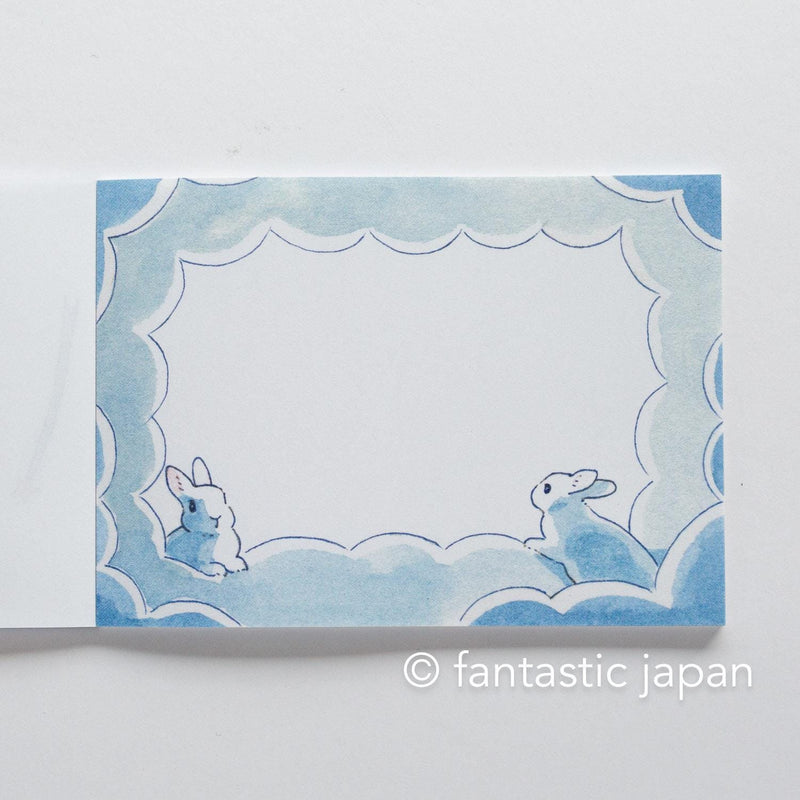 Schinako Moriyama memo pad -Stars and rabbits-