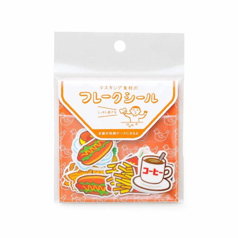 Hightide flake sticker / new retro -food-
