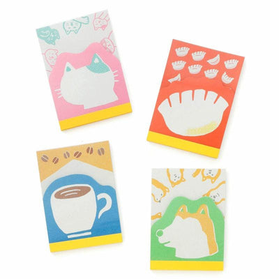 Hightide straw paper memo pad -cat-