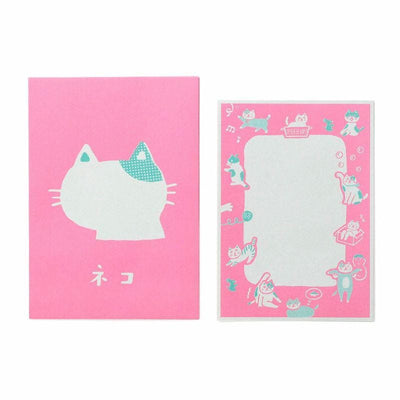 Hightide straw paper letter set -cat-